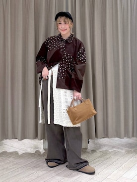 ちろっPさん（レディース・161cm）の秋コーディネート