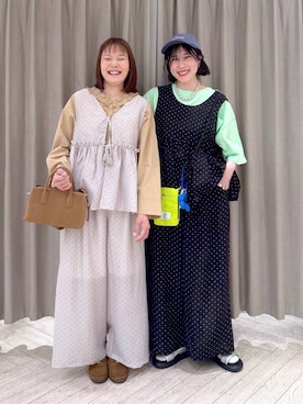 ちろっPさん（レディース・161cm）の春コーディネート