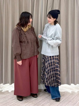 ちろっPさん(レディース・163cm)の秋コーディネート