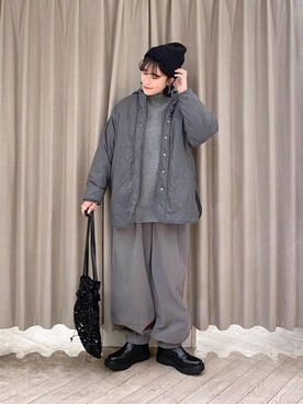 ちろっPさん(レディース・163cm)の冬コーディネート