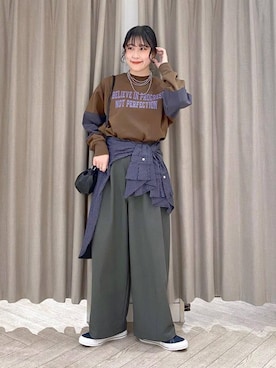 ちろっPさん（レディース・163cm）の秋コーディネート