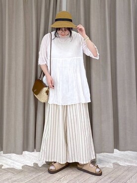 ちろっPさん(レディース・163cm)の夏コーディネート