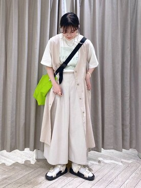ちろっPさん（レディース・163cm）の春コーディネート