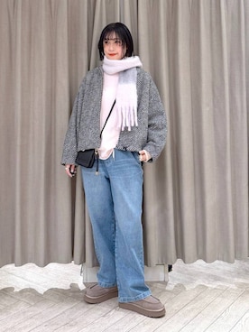 ちろっPさん（レディース・163cm）の冬コーディネート