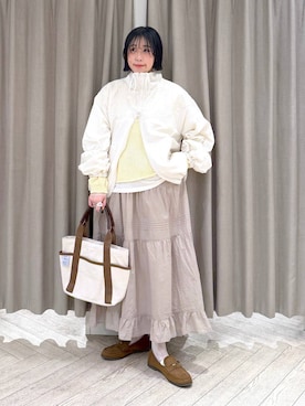 ちろっPさん（レディース・163cm）の春コーディネート