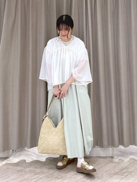ちろっPさん(レディース・163cm)の夏コーディネート