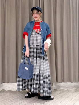 ちろっPさん(レディース・161cm)の夏コーディネート
