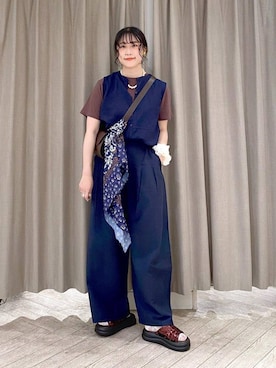 ちろっPさん(レディース・163cm)の夏コーディネート