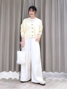 「アイテム（サンダル、その他）」を使った、ちろっPさん（レディース・163cm）の秋コーディネート