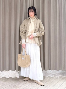 ちろっPさん（レディース・163cm）の春コーディネート