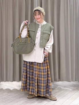 ちろっPさん(レディース・161cm)の秋コーディネート