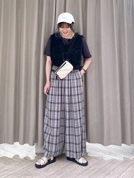 ちろっPさん(レディース・163cm)の夏コーディネート