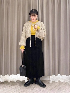 ちろっPさん(レディース・163cm)の冬コーディネート