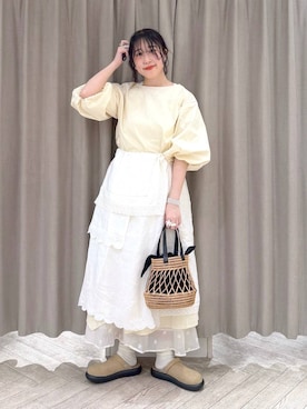 ちろっPさん(レディース・161cm)の春コーディネート