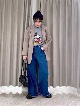 ちろっPさん（レディース・163cm）の冬コーディネート