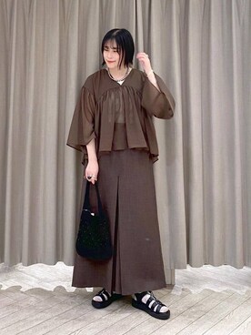 ちろっPさん（レディース・163cm）の夏コーディネート