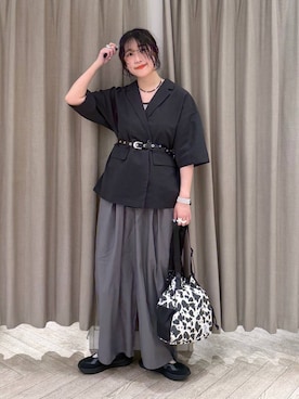 ちろっPさん（レディース・161cm）の春コーディネート