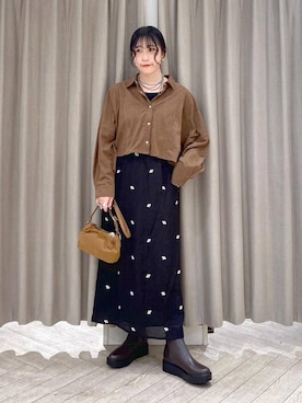 ちろっPさん（レディース・163cm）の秋コーディネート