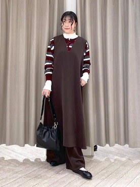 ちろっPさん（レディース・163cm）の秋コーディネート