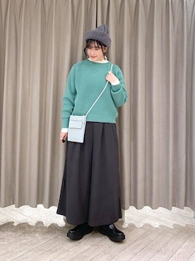 ちろっPさん（レディース・163cm）の冬コーディネート