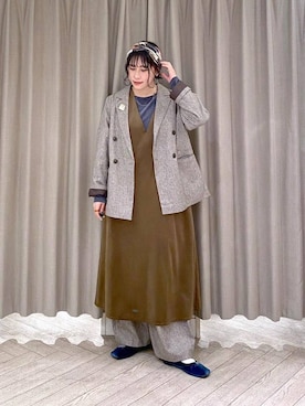 ちろっPさん（レディース・163cm）の冬コーディネート