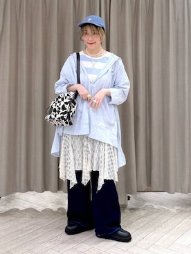 ちろっPさん(レディース・161cm)の夏コーディネート