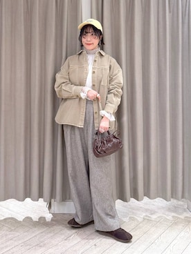 ちろっPさん(レディース・163cm)の冬コーディネート