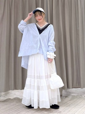 ちろっPさん（レディース・161cm）の夏コーディネート
