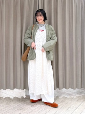 ちろっPさん（レディース・163cm）の冬コーディネート