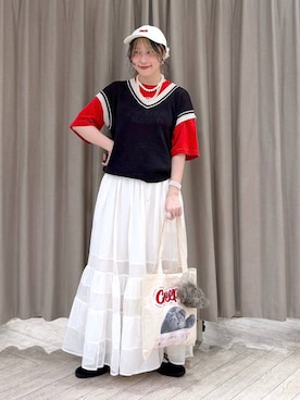 ちろっPさん(レディース・161cm)の夏コーディネート