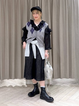 ちろっPさん(レディース・161cm)の秋コーディネート