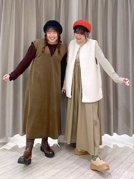 ちろっPさん（レディース・163cm）の秋コーディネート