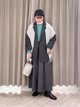 ちろっPさん（レディース・163cm）の秋コーディネート