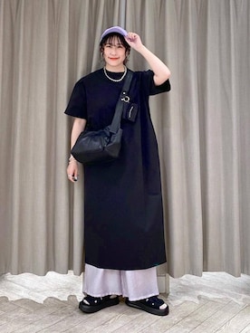 「アイテム（財布/小物）」を使った、ちろっPさん（レディース・163cm）の夏コーディネート