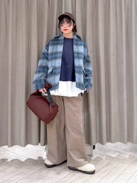 ちろっPさん（レディース・163cm）の冬コーディネート