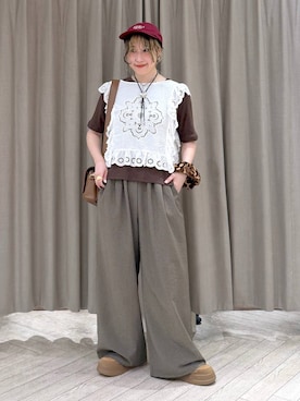 ちろっPさん（レディース・161cm）の秋コーディネート