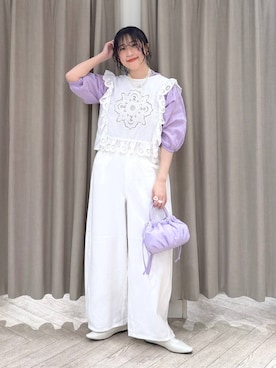 ちろっPさん（レディース・161cm）の春コーディネート