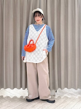 ちろっPさん（レディース・163cm）の春コーディネート