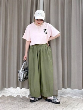 ちろっPさん(レディース・163cm)の夏コーディネート