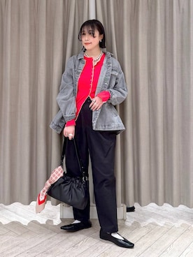 ちろっPさん（レディース・163cm）の春コーディネート