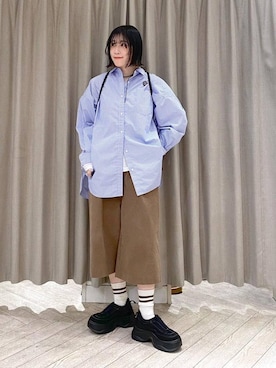 「アイテム（インテリア雑貨）」を使った、ちろっPさん（レディース・163cm）の冬コーディネート