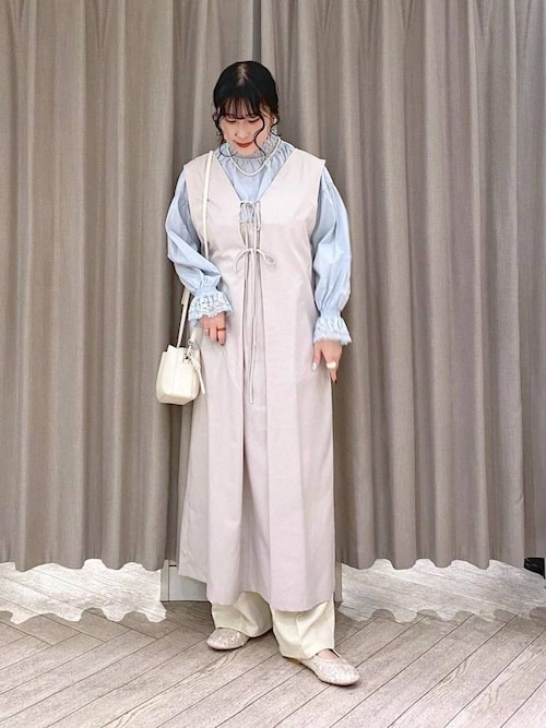 セール】2WAYリボンジャンパースカート[プチ・プラスサイズあり