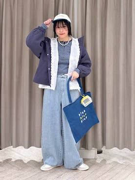 ちろっPさん（レディース・163cm）の冬コーディネート