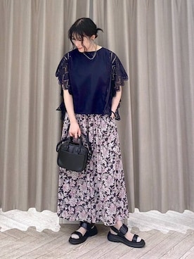 ちろっPさん(レディース・163cm)の夏コーディネート