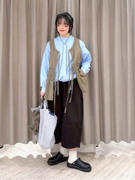 ちろっPさん（レディース・163cm）の春コーディネート