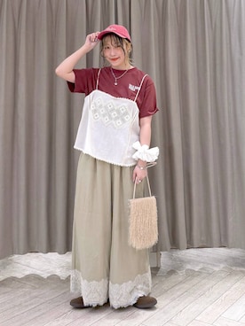 ちろっPさん(レディース・161cm)の夏コーディネート