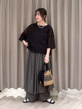 ちろっPさん（レディース・161cm）の春コーディネート