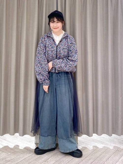 美品 マディソンブルー ベルスリーブシャツ ウォッシュドアウト グリーン 刺繍 セール】《days》アソートシャツブルゾン（ブルゾン）｜studio CLIP