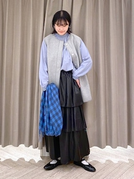 ちろっPさん(レディース・163cm)の秋コーディネート