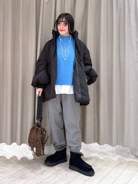 ちろっPさん(レディース・163cm)の冬コーディネート